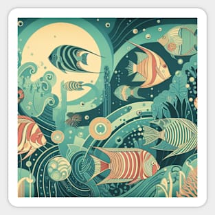 Vintage Sealife Sticker